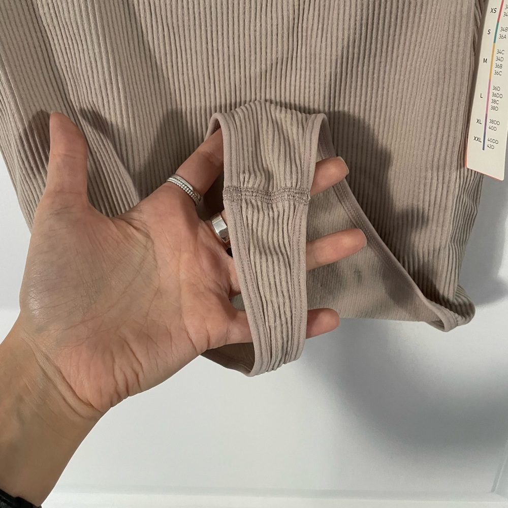 Target Colsie Ribbed Nude Thong Bodysuit - Picture 6 of 6